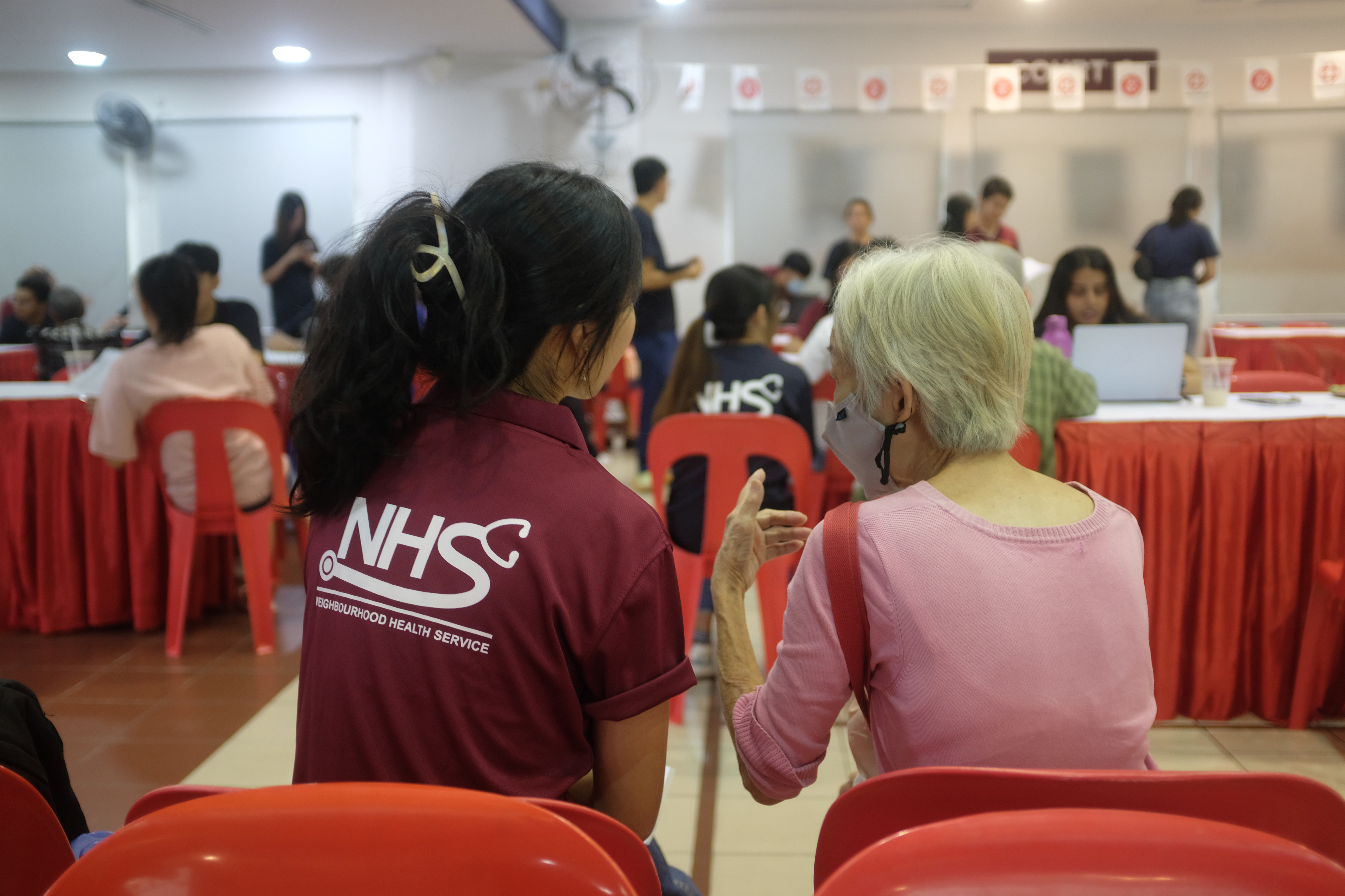 NHS volunteer and resident